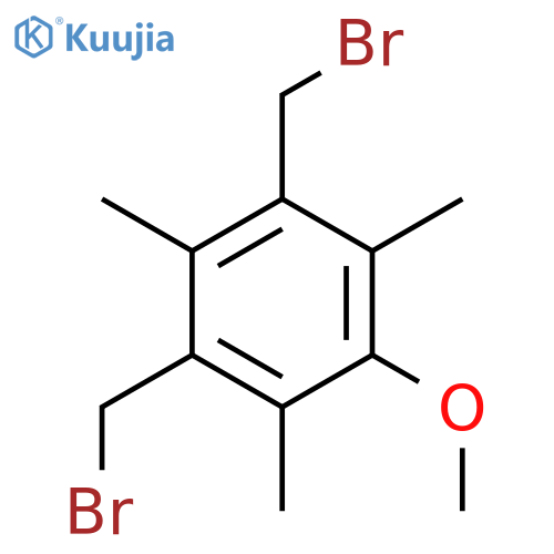 Benzene, 1,3-bis(bromomethyl)-5-methoxy-2,4,6-trimethyl- structure