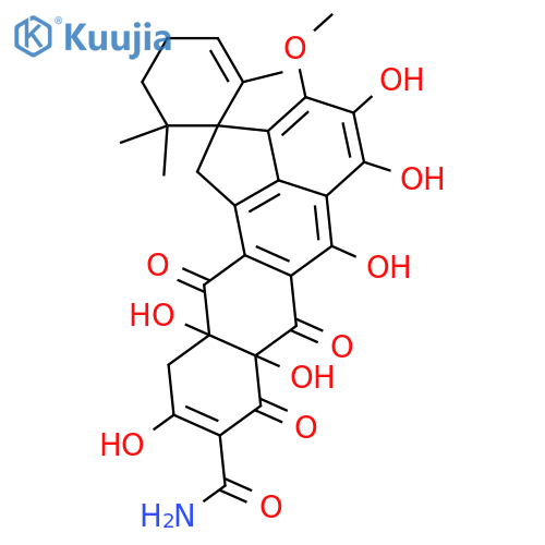 Viridicatumtoxin A; 9-Hydroxy, 5-ketone structure