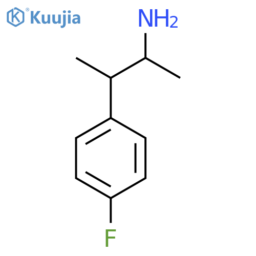 3-(4-Fluorophenyl)butan-2-amine structure