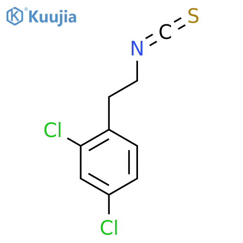 2,4-Dichloro-1-(2-isothiocyanatoethyl)benzene structure