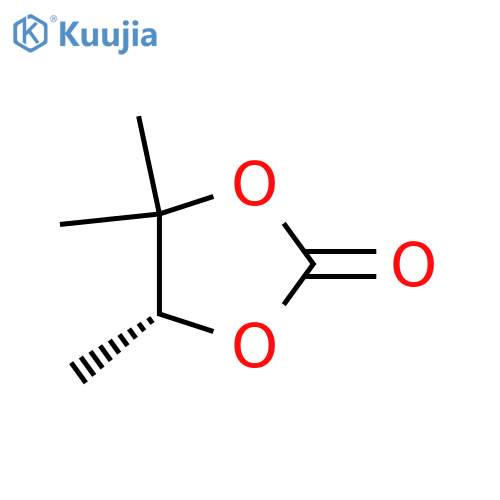 1,3-Dioxolan-2-one, 4,4,5-trimethyl-, (R)- structure