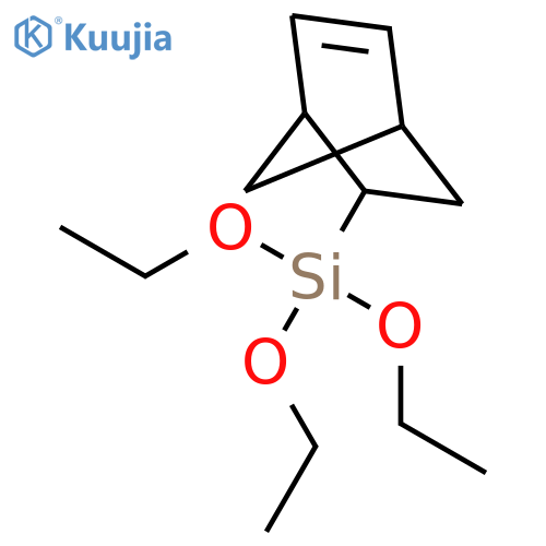 5-(Triethoxysilyl)-2-norbornene (mixture of isomers) structure