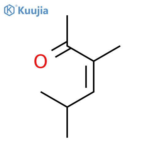 (3E)-3,5-dimethylhex-3-en-2-one structure