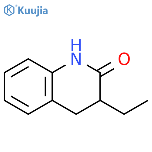2(1H)-Quinolinone, 3-ethyl-3,4-dihydro- structure