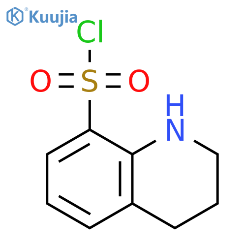 8-Quinolinesulfonyl chloride, 1,2,3,4-tetrahydro- structure