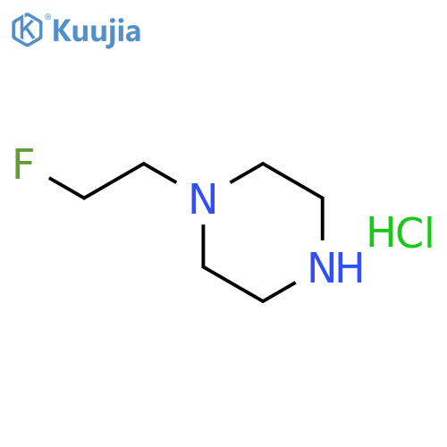 1-(2-Fluoroethyl)piperazine hydrochloride structure