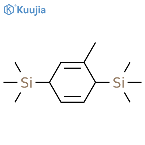Silane, (2-methyl-2,5-cyclohexadiene-1,4-diyl)bis[trimethyl- structure