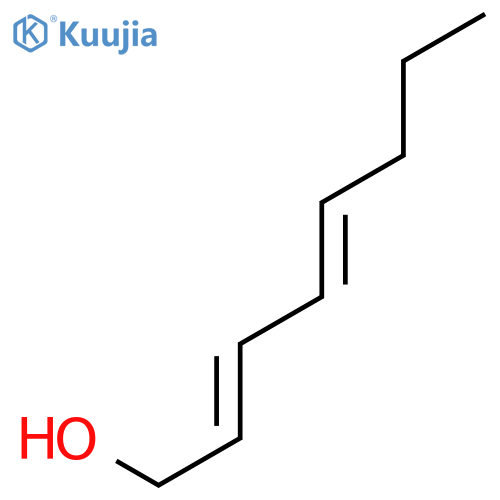 (2E,4E)-2,4-Octadien-1-ol structure