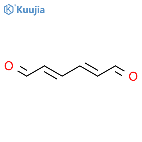 (2E,4E)-2,4-Hexadienedial structure