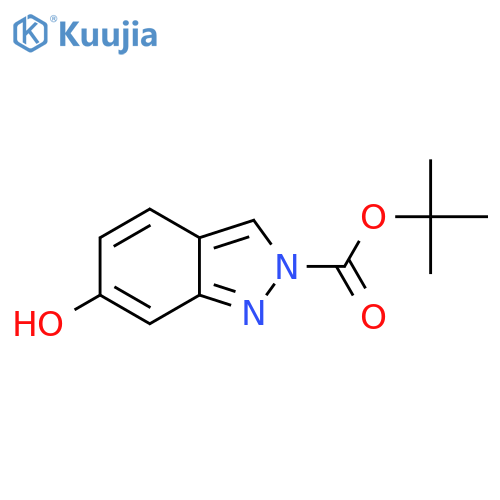 Tert-Butyl 6-hydroxy-2H-indazole-2-carboxylate structure