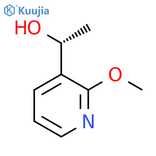 (1r)-1-(2-Methoxypyridin-3-yl)ethan-1-ol structure