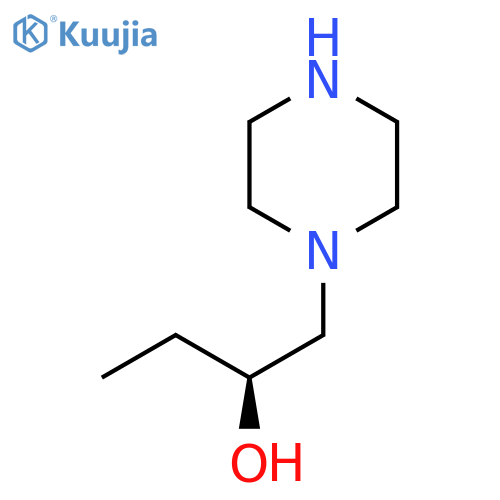 (2S)-1-Piperazin-1-ylbutan-2-ol structure