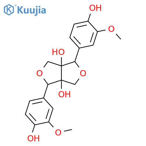 7,9':7',9-Diepoxy-8,8'-lignan-3,3',4,4',8,8'-hexol; (7R,7'S,8S,8'S)-form, 3,3'-Di-Me ether structure