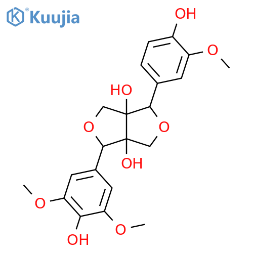 7,9':7',9-Diepoxy-8,8'-lignan-3,3',4,4',5,8,8'-heptol; (7S,7'S,8R,8'R)-form, 3,3',5-Tri-Me ether structure