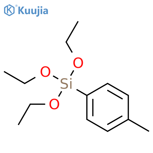 Triethoxy-p-tolylsilane structure