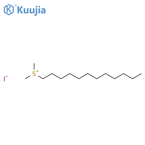 Sulfonium,dodecyldimethyl-, iodide (1:1) structure