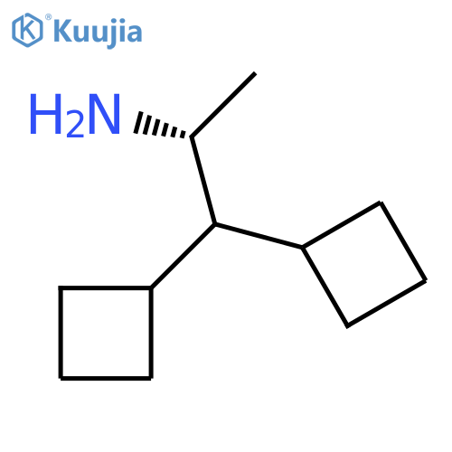 (2R)-1,1-dicyclobutylpropan-2-amine structure