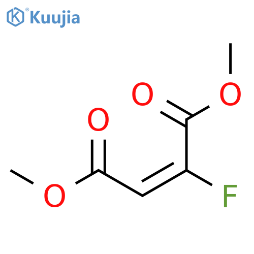 2-Butenedioic acid, 2-fluoro-, dimethyl ester, (Z)- structure