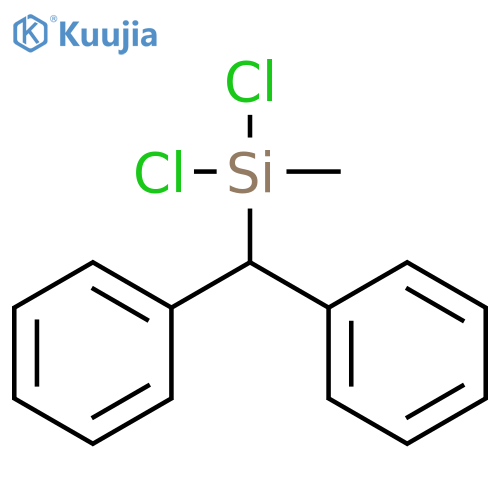 Silane, dichloro(diphenylmethyl)methyl- structure
