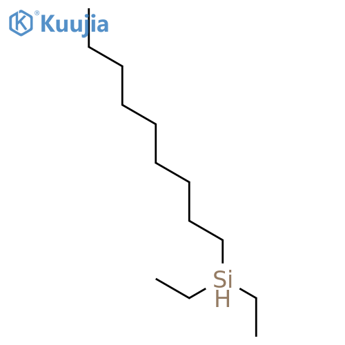 SILANE, DIETHYLNONYL- structure