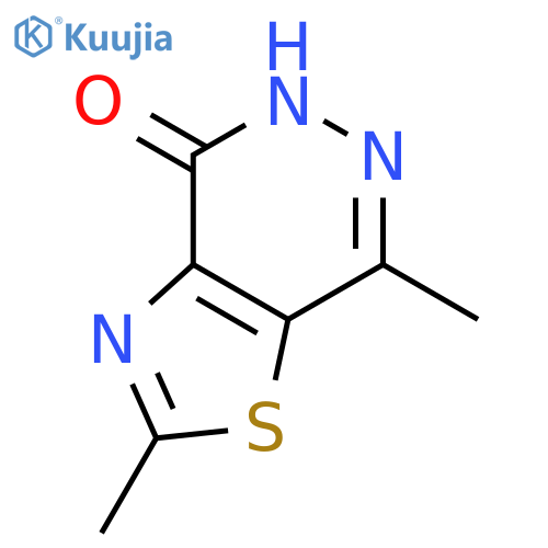 2,7-dimethyl-4H,5H-[1,3]thiazolo[4,5-d]pyridazin-4-one structure
