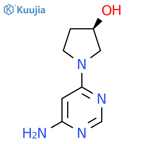 (R)-1-(6-Aminopyrimidin-4-yl)pyrrolidin-3-ol structure
