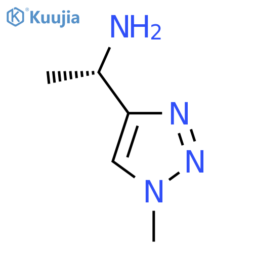 (1S)-1-(1-Methyl-1H-1,2,3-triazol-4-yl)ethan-1-amine structure