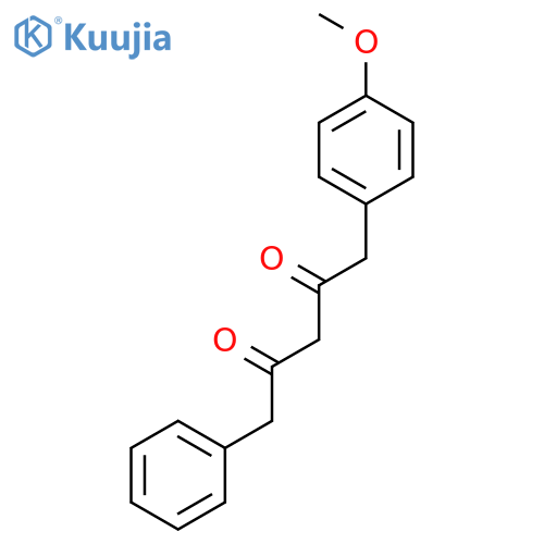2,4-Pentanedione, 1-(4-methoxyphenyl)-5-phenyl- structure