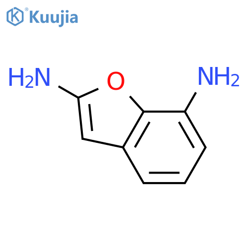 2,7-Benzofurandiamine structure