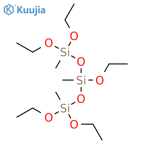 Trisiloxane,2,4,6-triethoxy-1,7-diethyl-2,4,6-trimethyl- structure