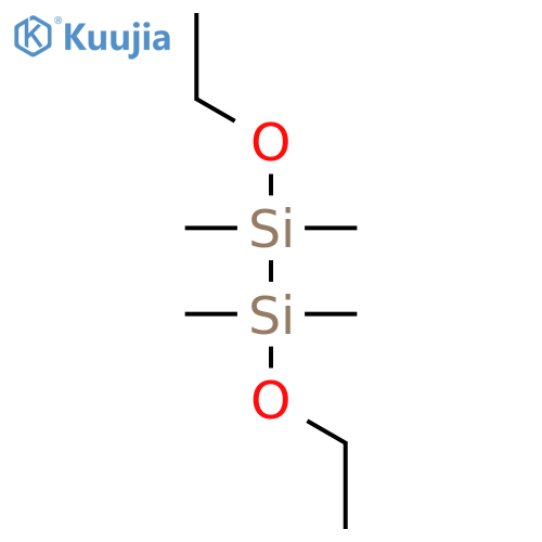 1,2-Diethoxy-1,1,2,2-tetramethyldisilane structure