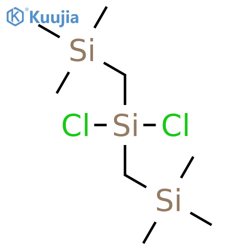 Silane,dichlorobis[(trimethylsilyl)methyl]- structure