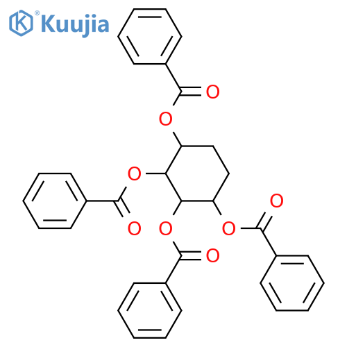 1,2,3,4-Cyclohexanetetrol; (1RS,2RS,3RS,4SR)-form, Tetrabenzoyl structure