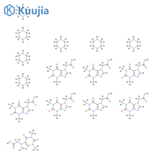 Acefylline Piperazine structure