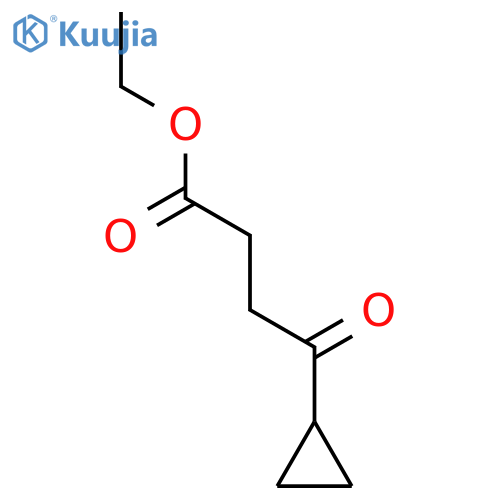 Ethyl 4-cyclopropyl-4-oxobutyrate structure
