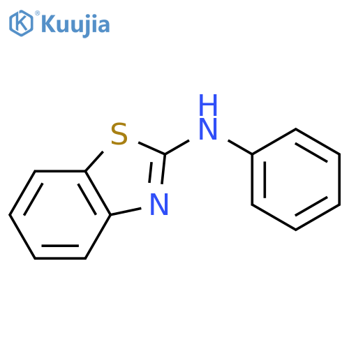 N-Phenyl-1,3-benzothiazol-2-amine structure