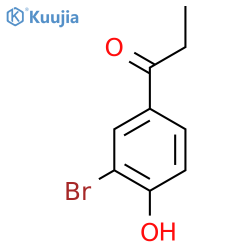 1-(3-Bromo-4-hydroxyphenyl)propan-1-one structure