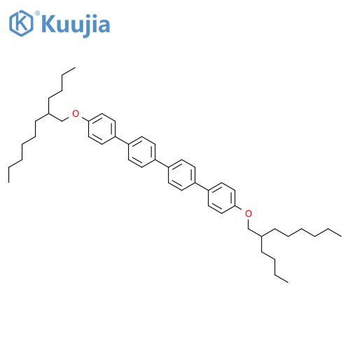 4,4'''-Bis[(2-butyloctyl)oxy]-1,1':4',1'':4'',1'''-quaterphenyl structure