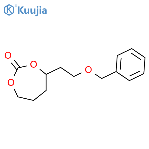 1,3-Dioxepan-2-one, 4-[2-(phenylmethoxy)ethyl]- structure