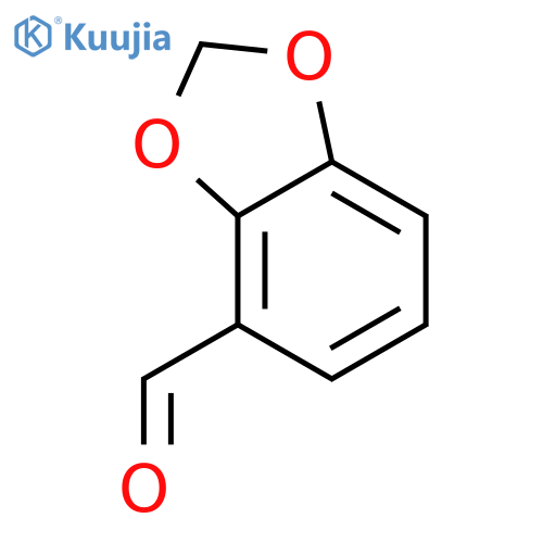 2,3-Methylenedioxybenzaldehyde structure