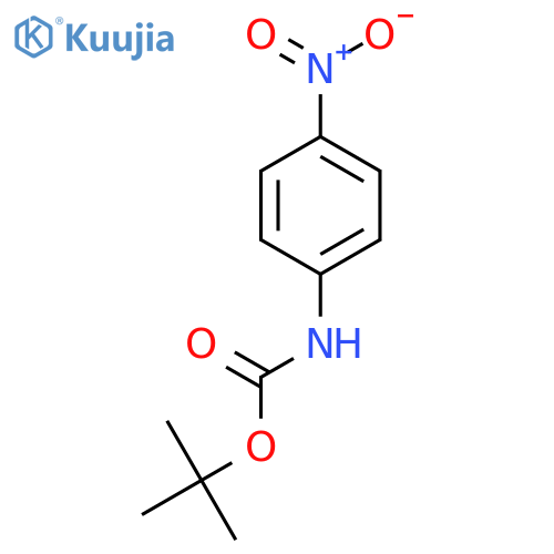 tert-Butyl 4-Nitrophenylcarbamate structure