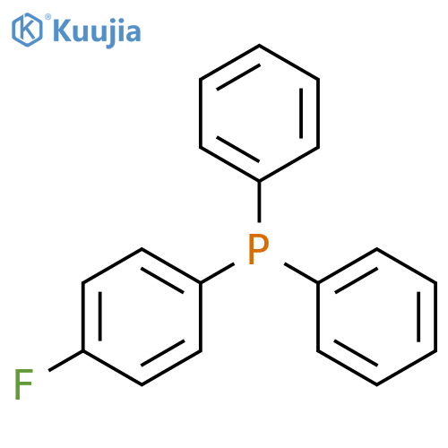 Phosphine, (4-fluorophenyl)diphenyl- structure