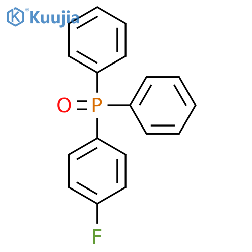 Phosphine oxide, (4-fluorophenyl)diphenyl- structure