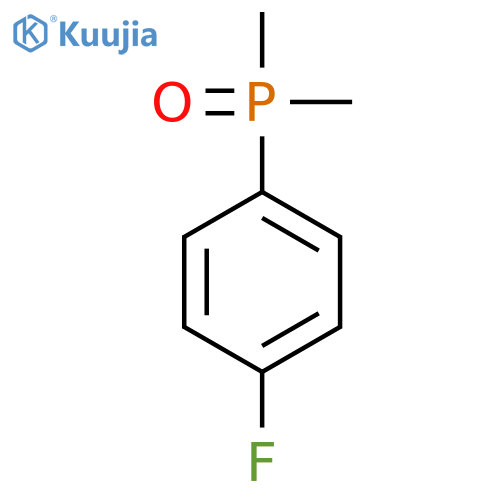 (4-Fluorophenyl)dimethylphosphine oxide structure