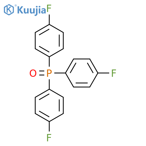 Phosphine oxide,tris(4-fluorophenyl)- structure