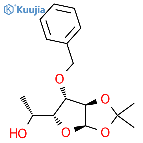 (1R)-1-[(3Ar,5R,6S,6aR)-2,2-dimethyl-6-phenylmethoxy-3a,5,6,6a-tetrahydrofuro[2,3-d][1,3]dioxol-5-yl]ethanol structure