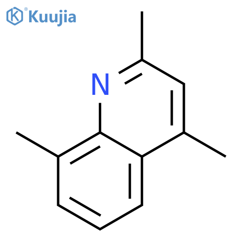 Quinoline,2,4,8-trimethyl- structure