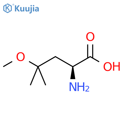 (2S)-2-amino-4-methoxy-4-methylpentanoic acid structure