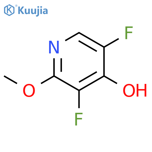 4-Pyridinol,3,5-difluoro-2-methoxy- structure