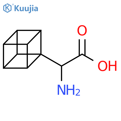 2-amino-2-cuban-1-yl-acetic acid structure